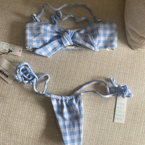 Frankie's Bikinis Other - Frankie’s Bikinis - Enzo Gingham - XS Set